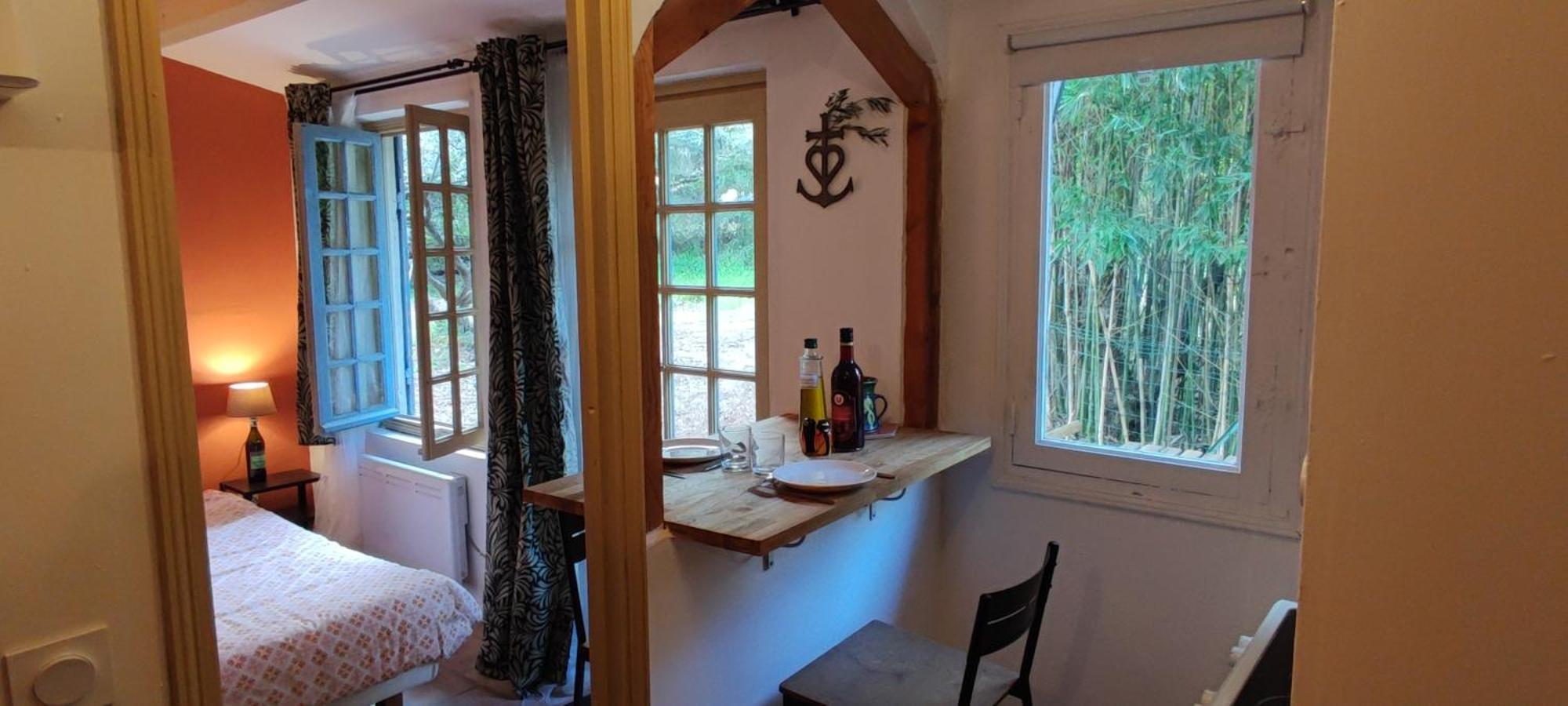 布尔邦Cabanon St Joseph, 2 Personnes别墅 外观 照片